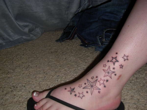 Nautical Stars (1st sitting) tattoo
