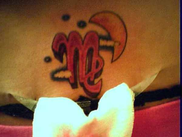 Zodiac symbol tattoo