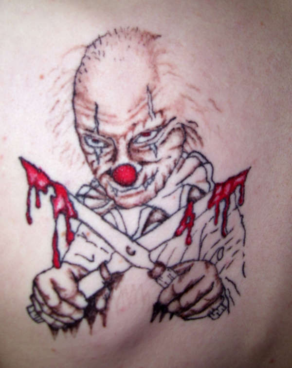 clown-trainee tattoo
