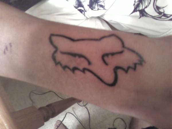 tyler's fox racing ink. tattoo