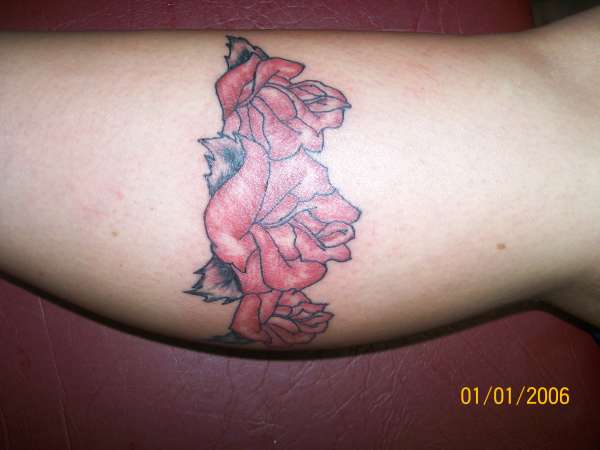 Angies Roses tattoo