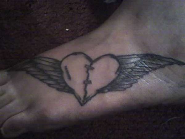 Anna Foot tattoo