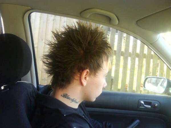 Blackford neck tattoo tattoo