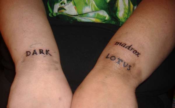 Dark Lotus & Madrox tattoo