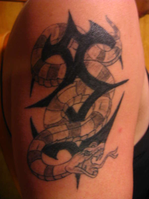 snake tattoo