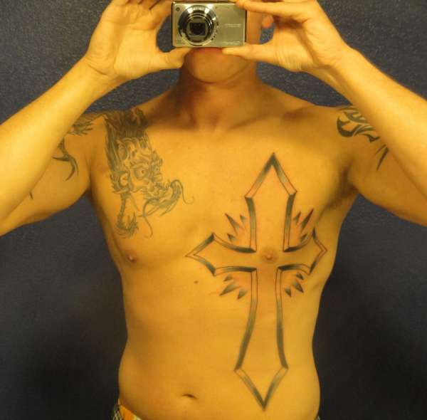 Cross tattoo
