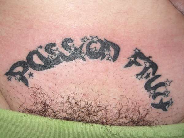 Passion fruit tattoo