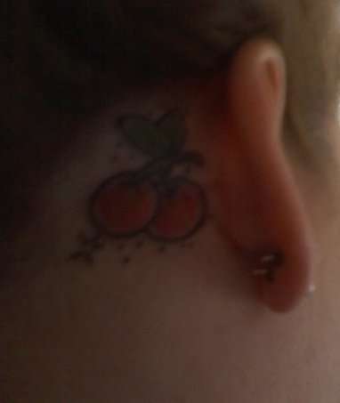 cherries tattoo