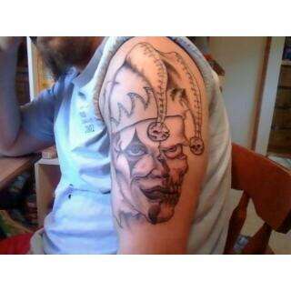 Jester Head tattoo