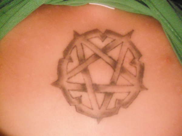 Pentagram tattoo