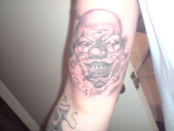 Smokinclown tattoo
