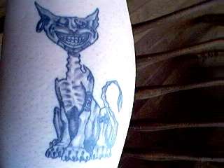 Cheshire tattoo