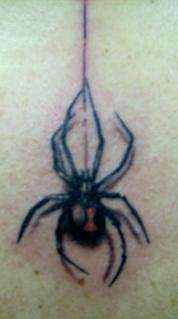 Black Widow tattoo