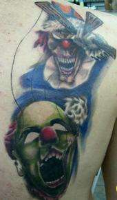 Clowns tattoo