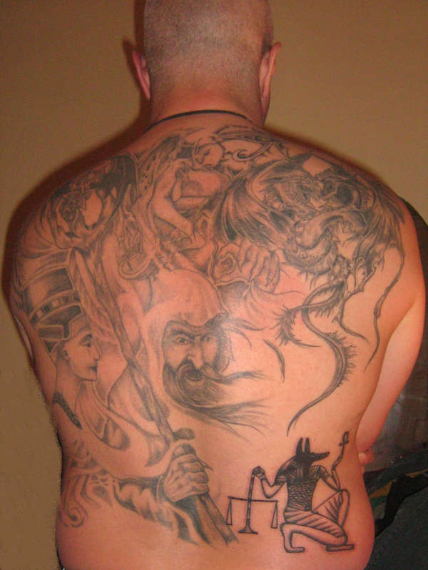 Full Back tattoo