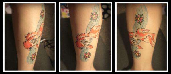 Goldfish tattoo