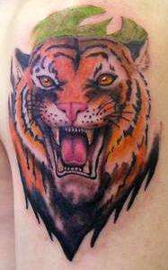 Tiger w/ cover up tattoo
