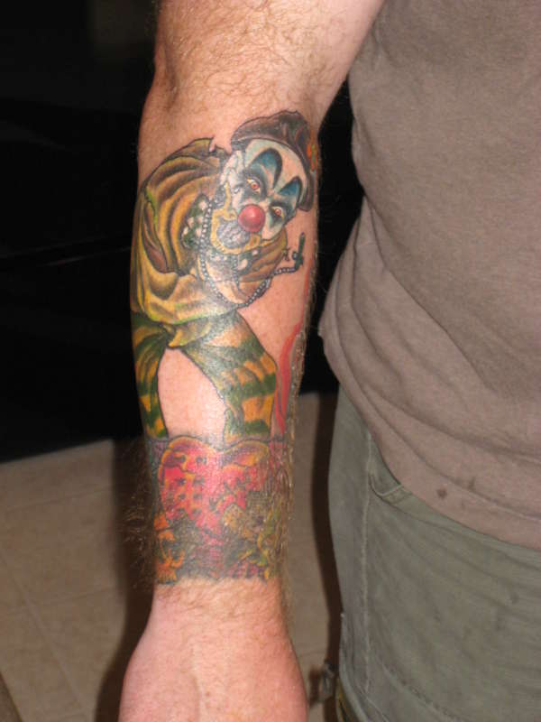 Clown #2 tattoo