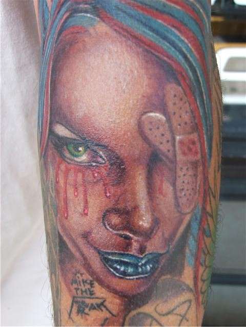 Joe Cobo piece tattoo