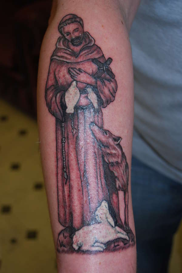 St francis tattoo