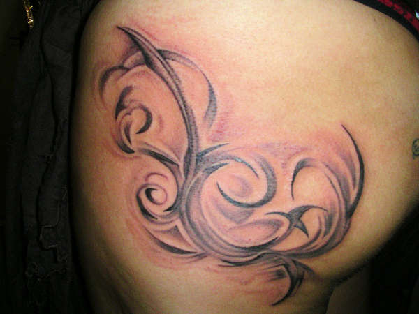 b+g Tribal tattoo