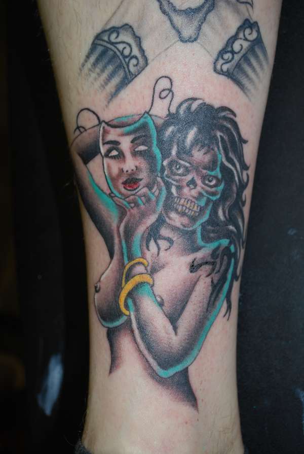 pin-up tattoo