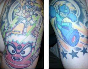 Megaman Tattoos tattoo