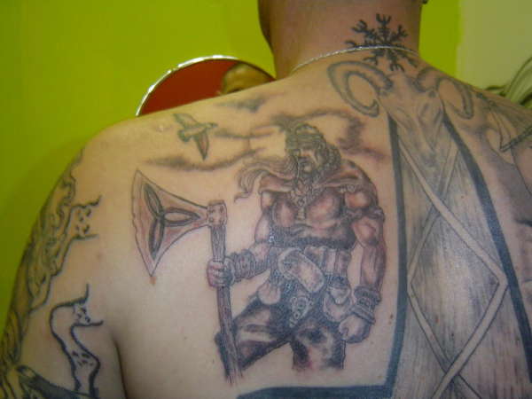 vikinger berserker (viking) tattoo