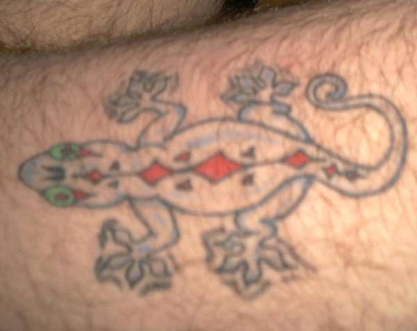 My Lizard tattoo