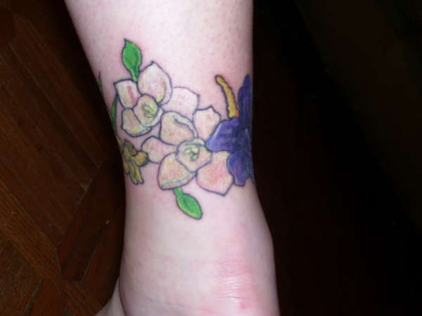 wifes ankle piece tattoo