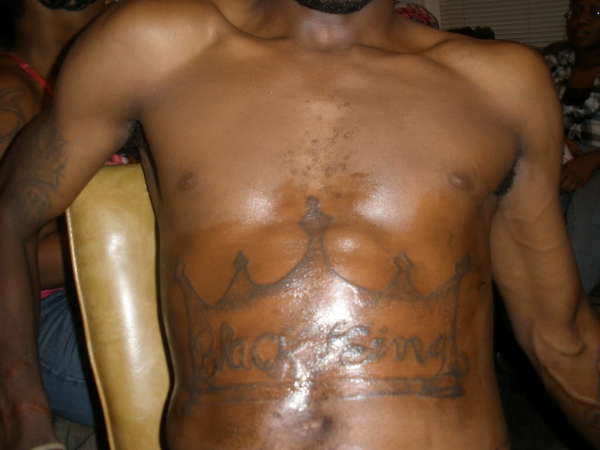 BLACK KING tattoo