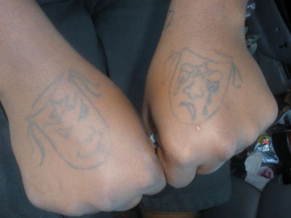 LAUGH NOW CRY LATER tattoo