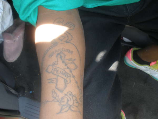 RIP FOR GRANDMA tattoo