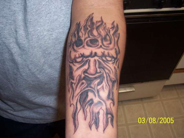 The Face tattoo