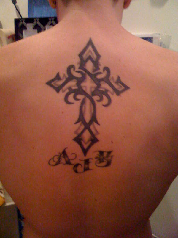 Back piece tattoo