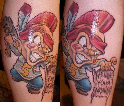 Indian Kid tattoo