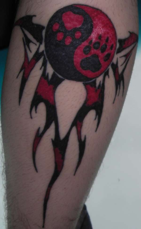 Ying Yang tattoo