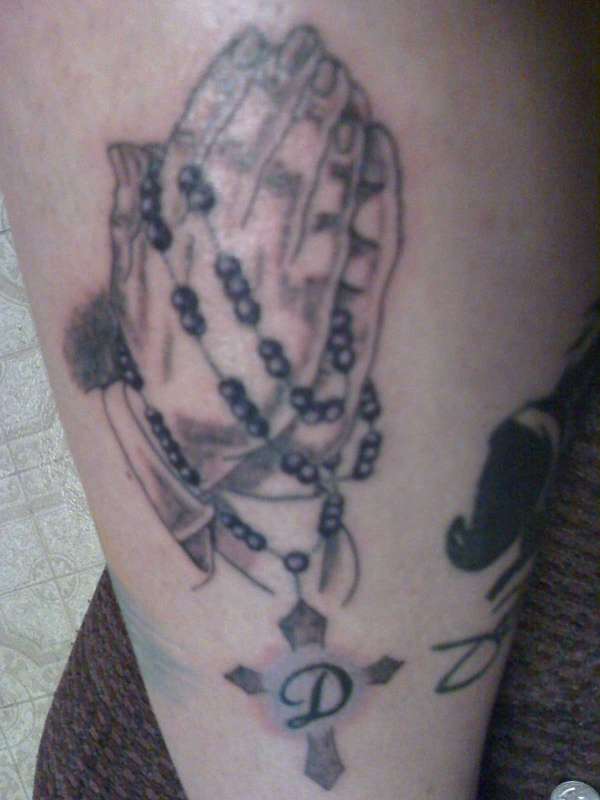 Praying Hands tattoo