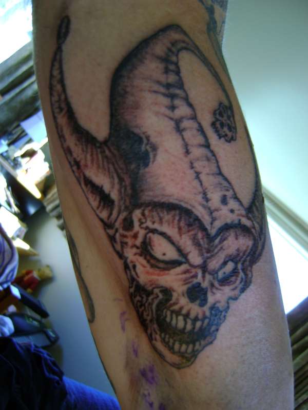 evel jester tattoo