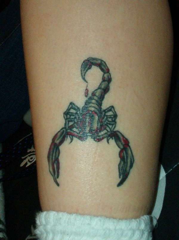 Scorpian tattoo