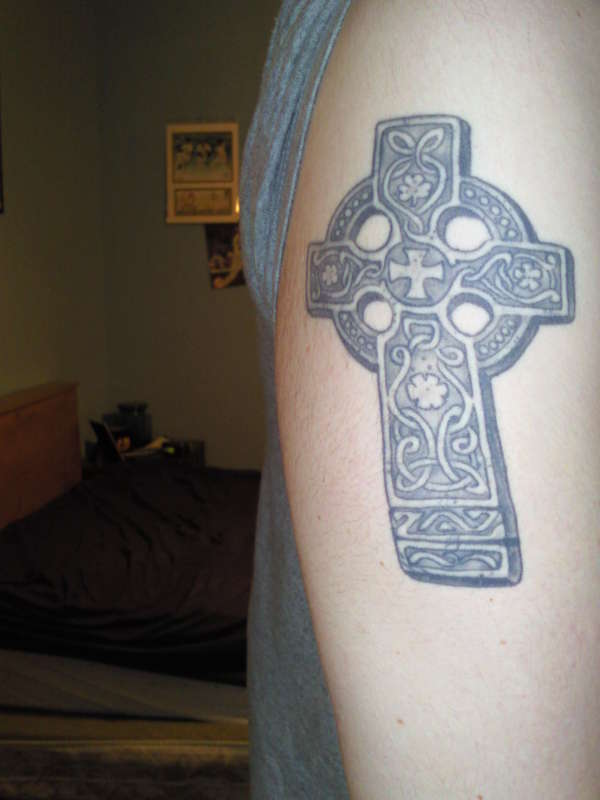 Celtic Cross 2 tattoo