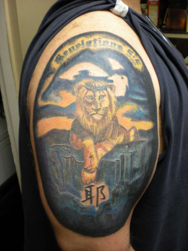 conquering lion of judah tattoo