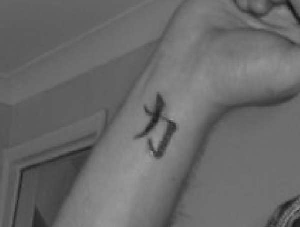symbol for strengh tattoo