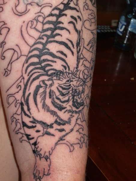 Japanese Tiger tattoo