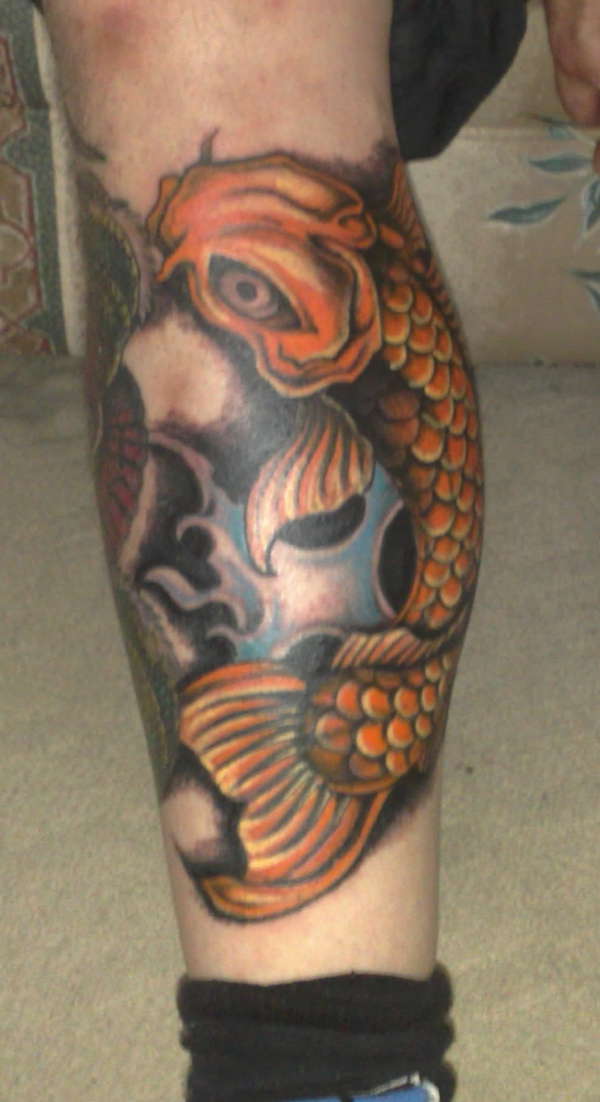 koi  fish tattoo