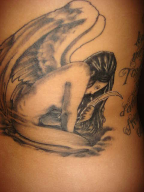 Angel tattoo
