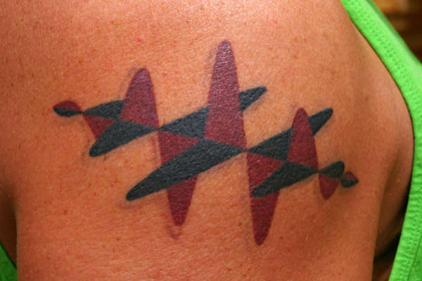 Photon On The Shoulder tattoo