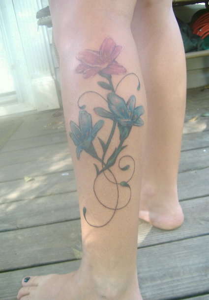 flowers tattoo
