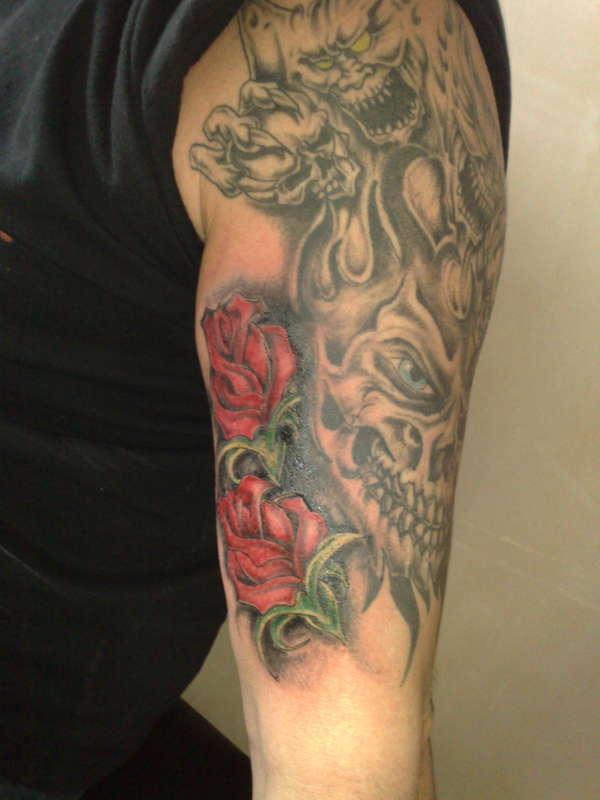 pauls arm tattoo