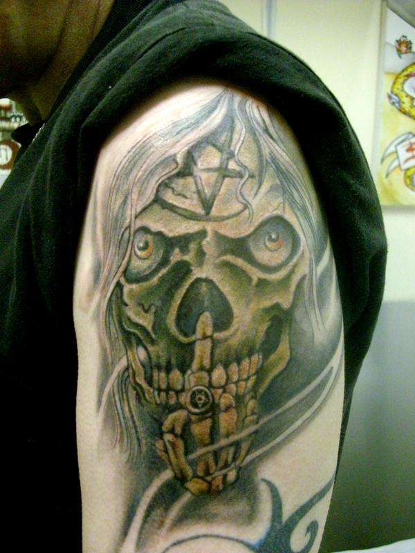 skull tattoo